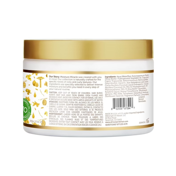 African Pride Moisture Miracle Aloe & Coconut Water Curl Smoothie 340gr African Pride Moisture Miracle Aloe & Coconut Water Curl Smoothie 340gr