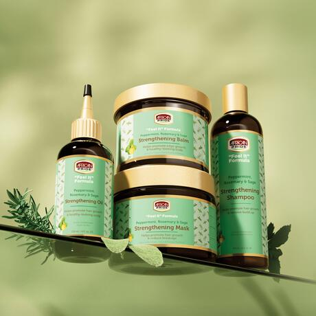 African Pride Peppermint & Rosemary Strengthening Set of 4 African Pride Peppermint & Rosemary Strengthening Set of 4