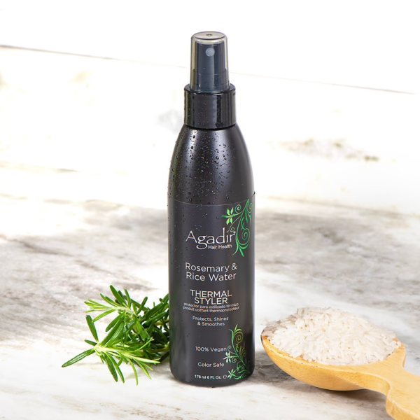 Agadir Rosemary & Rice Water Thermal Styler 178ml Agadir Rosemary & Rice Water Thermal Styler 178ml