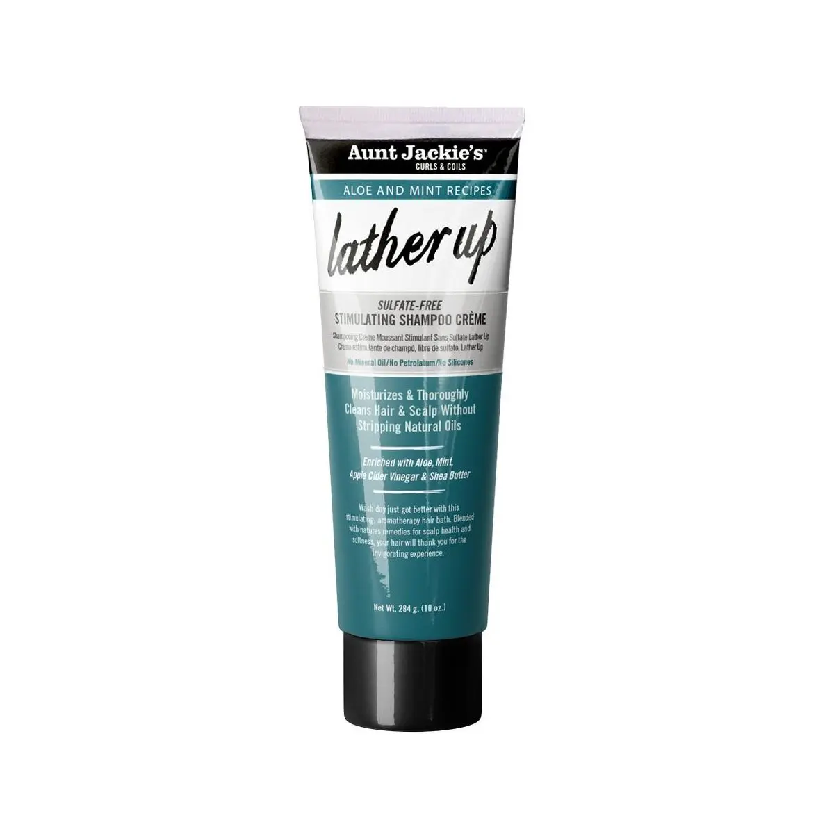 Aunt Jackie's Aloe & Mint Lather Up Stimulating Shampoo Crème 284gr