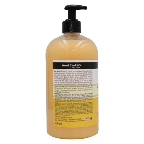 Aunt Jackie's Curls & Coils Oh So Clean! Moisturizing & Softening Shampoo 710ml Aunt Jackie's Curls & Coils Oh So Clean! Moisturizing & Softening Shampoo 710ml