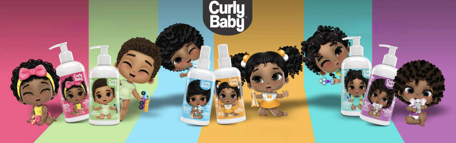 Curly Baby Body Lotion 479ml