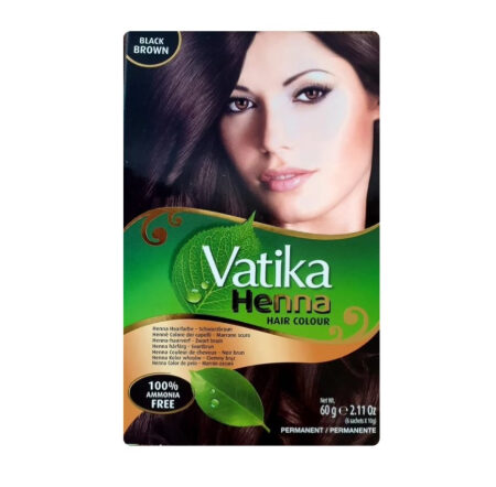 Dabur Vatika Henna Color Black Brown 60gr