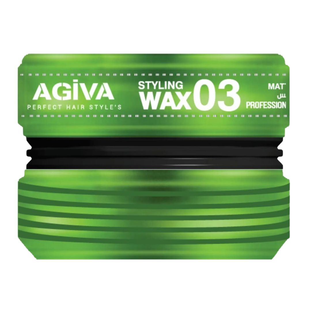 Agiva Styling Hair Wax Matte Paste 175ml - Green #3