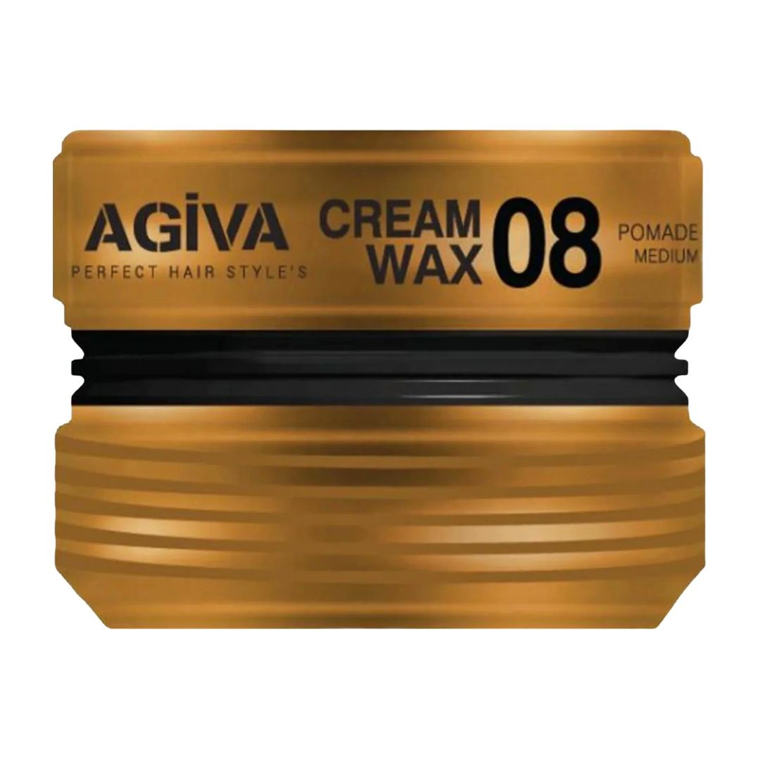 Agiva Styling Hair Wax Cream 175ml - Gold #8 Agiva Styling Hair Wax Cream 175ml - Gold #8