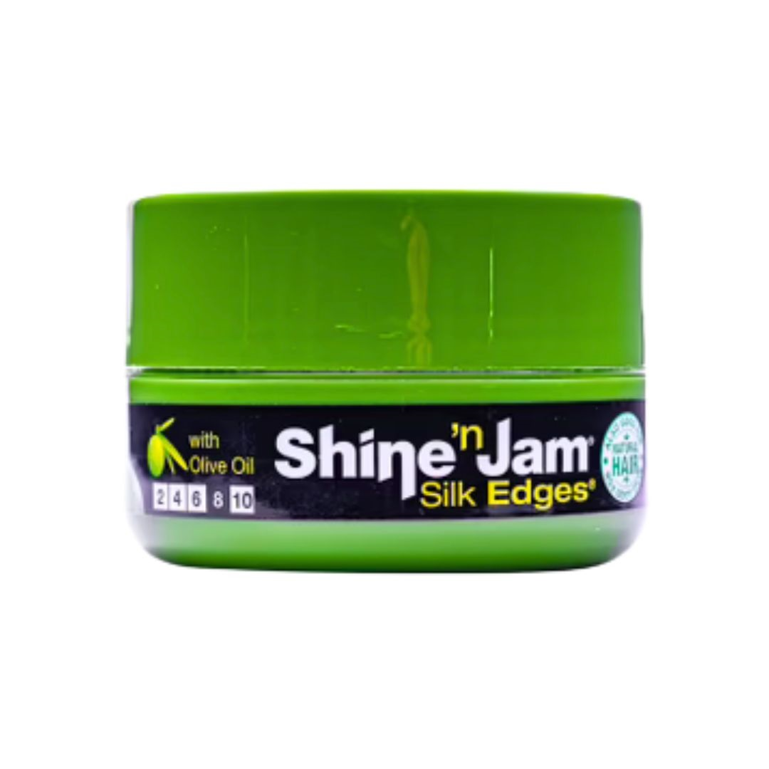 Ampro Shine 'n Jam Silk Edges Olive Oil 63gram