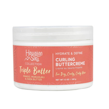 Hawaiian Silky Triple Butter Hydrate & Define Curling Buttercreme 340gr