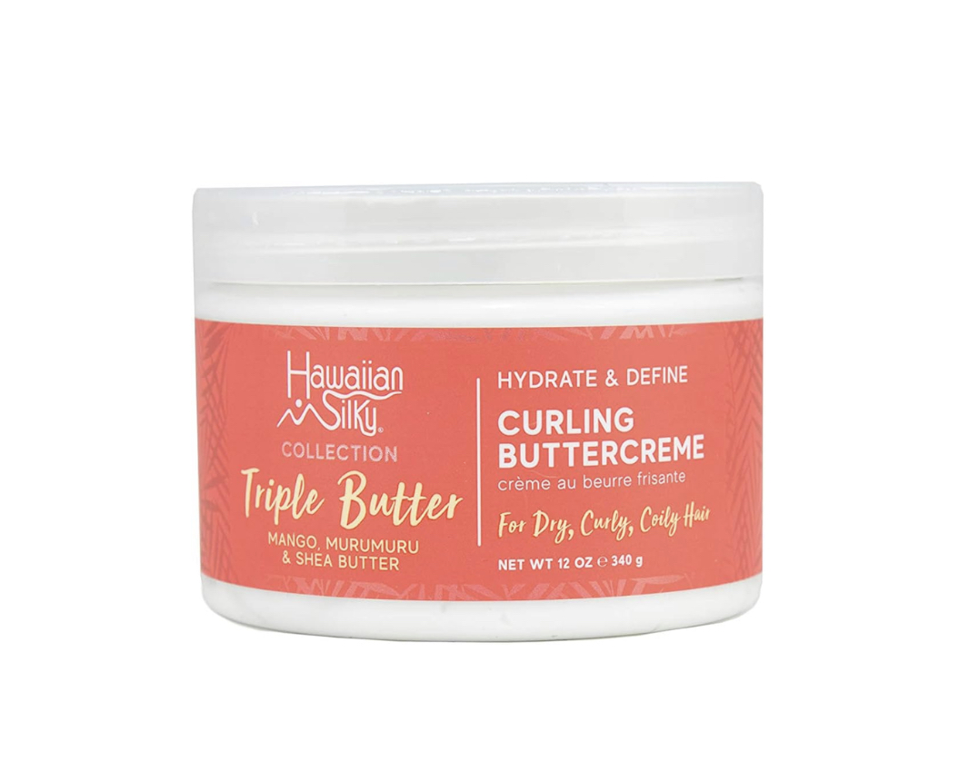Hawaiian Silky Triple Butter Hydrate & Define Curling Buttercreme 340gr Hawaiian Silky Triple Butter Hydrate & Define Curling Buttercreme 340gr